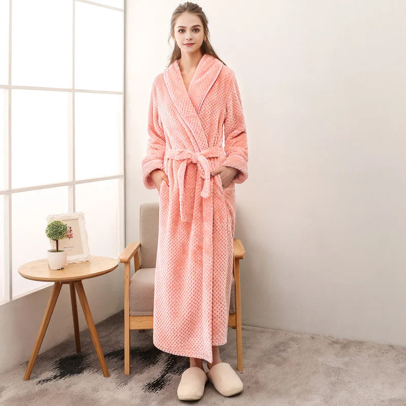 Winter Flannel Bathrobe – Unisex