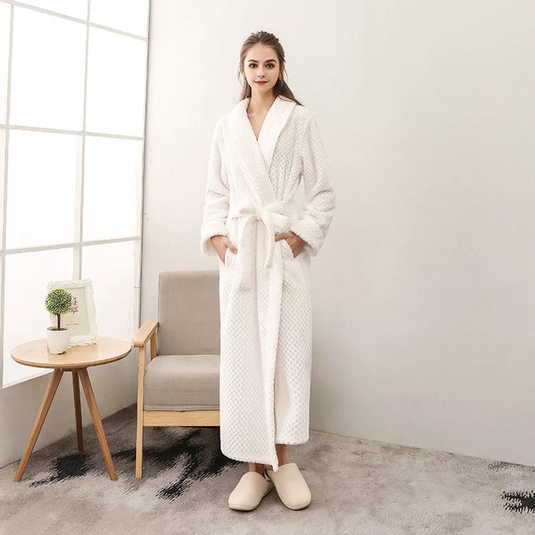 Winter Flannel Bathrobe – Unisex